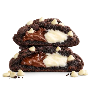 Midnight Nutella Cheesecake Cookie