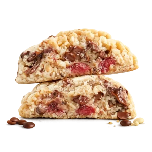 Vegan Raspberry Dark Chocolate Cookie